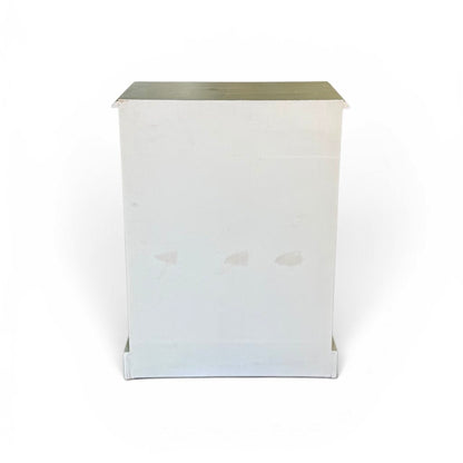 Hand Painted Small Cabinet & Matching Mirror Set