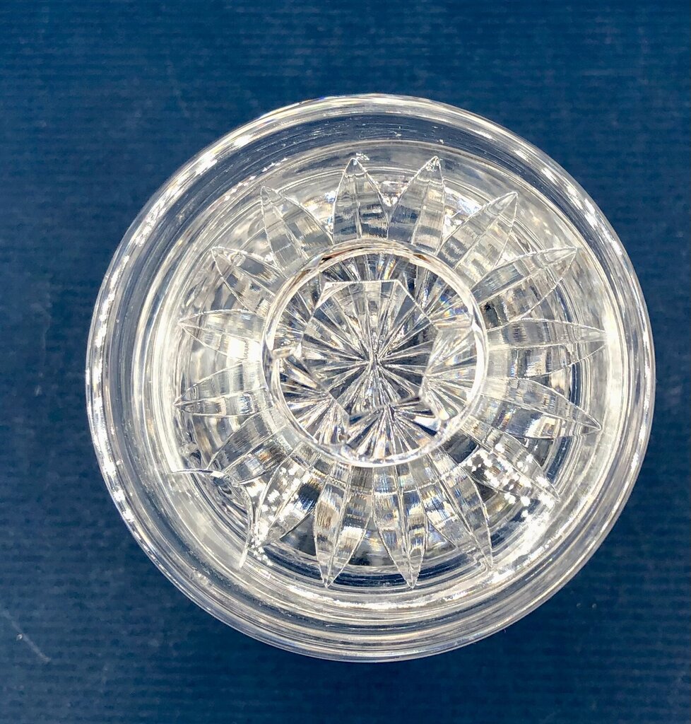 Tyrone Crystal Ireland Jam/ Condiment Jar /b