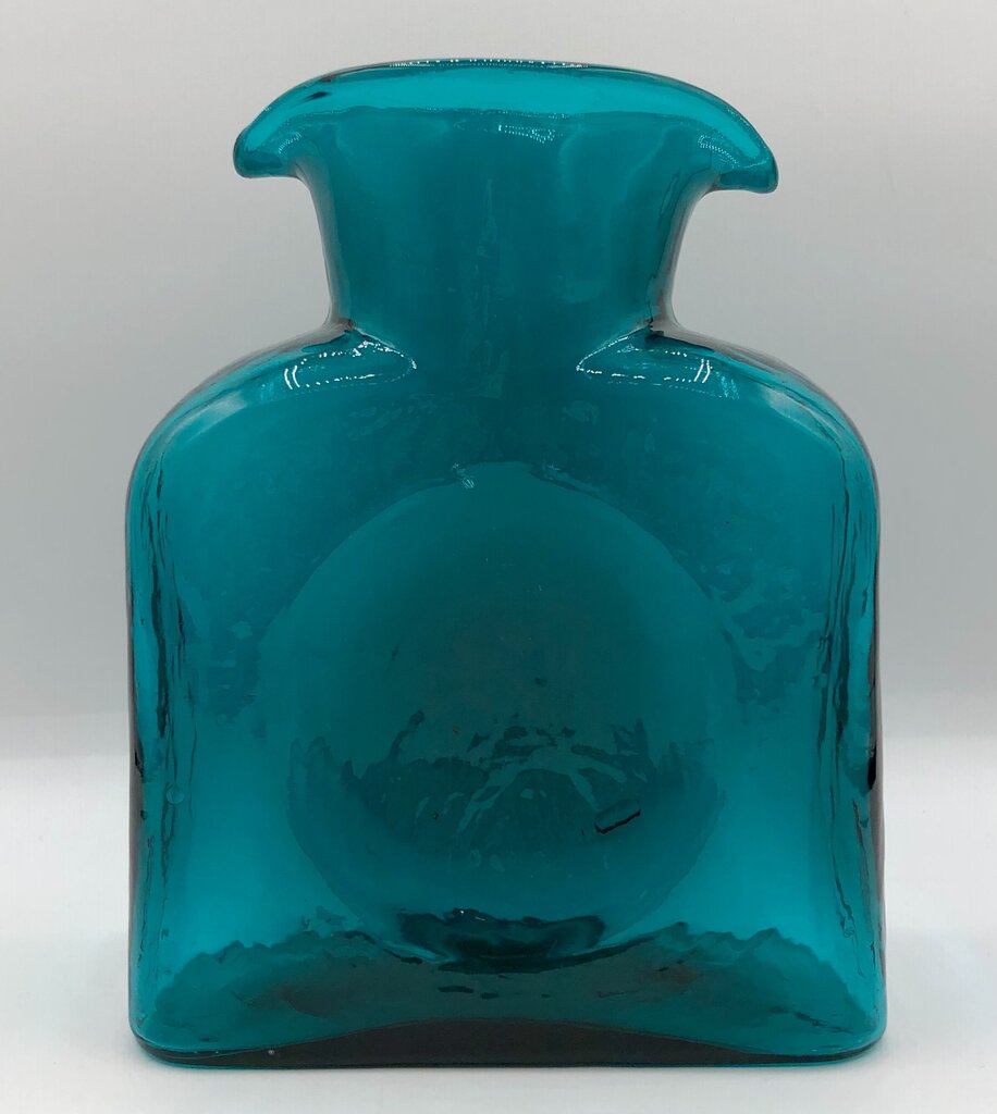 Blenko 384 Water Bottle ~ Cerulean /b
