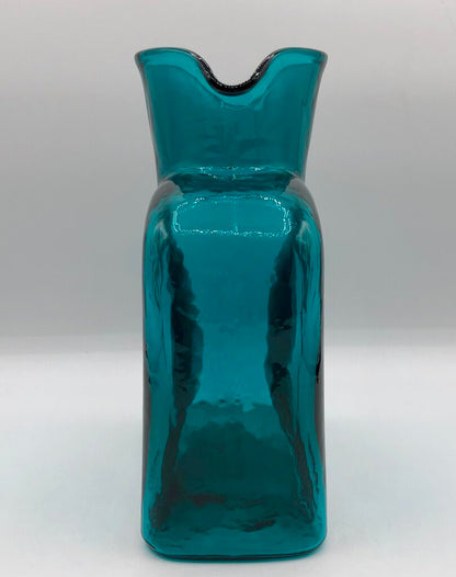 Blenko 384 Water Bottle ~ Cerulean /b