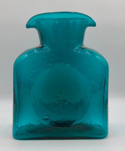 Blenko 384 Water Bottle ~ Cerulean /b