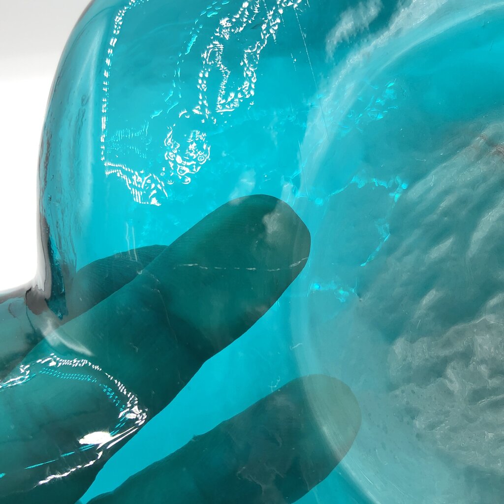 Blenko 384 Water Bottle ~ Cerulean /b