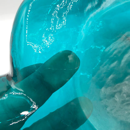 Blenko 384 Water Bottle ~ Cerulean /b