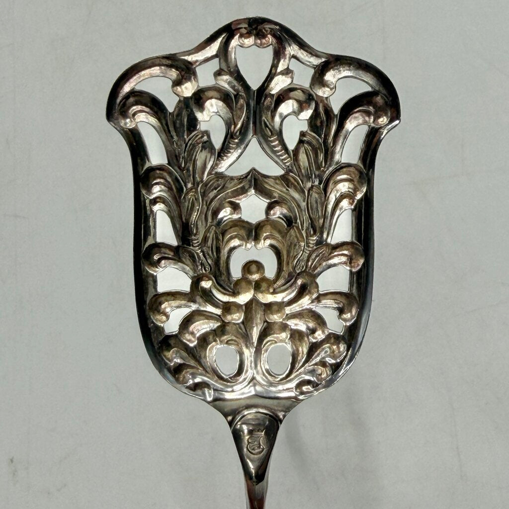 Vintage Eisenberg-Lozano Solingen Germany Ornate Silverplate Pie/Pastry Tongs /cb