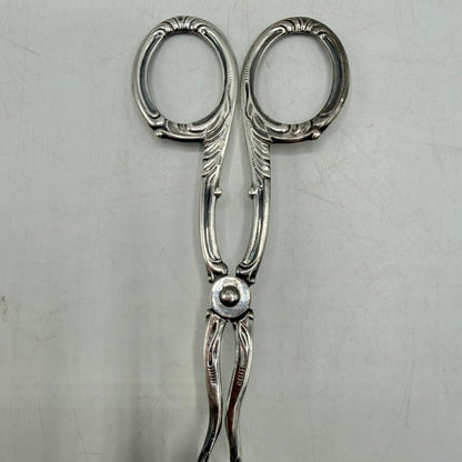 Vintage Eisenberg-Lozano Solingen Germany Ornate Silverplate Pie/Pastry Tongs /cb