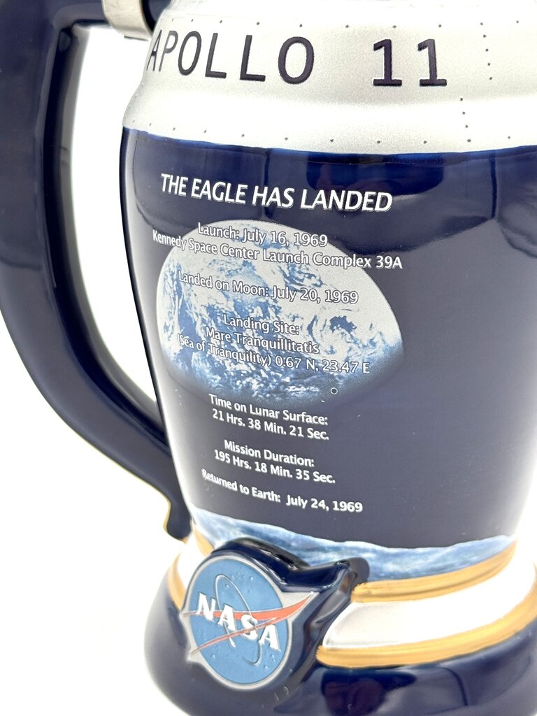 Bradford Exchange Apollo 11 50th Anniversary Collectable Stein