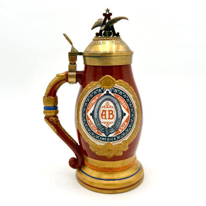 Budweiser Bradford Exchange Timeless Traditions Heirloom Collectable Stein