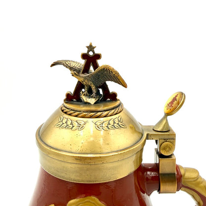 Budweiser Bradford Exchange Timeless Traditions Heirloom Collectable Stein