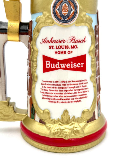 Budweiser Bradford Exchange Brew House Collectable Stein