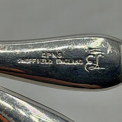 Vintage Eisenberg-Lozano Sheffield England Silverplate Salad Tongs /cb
