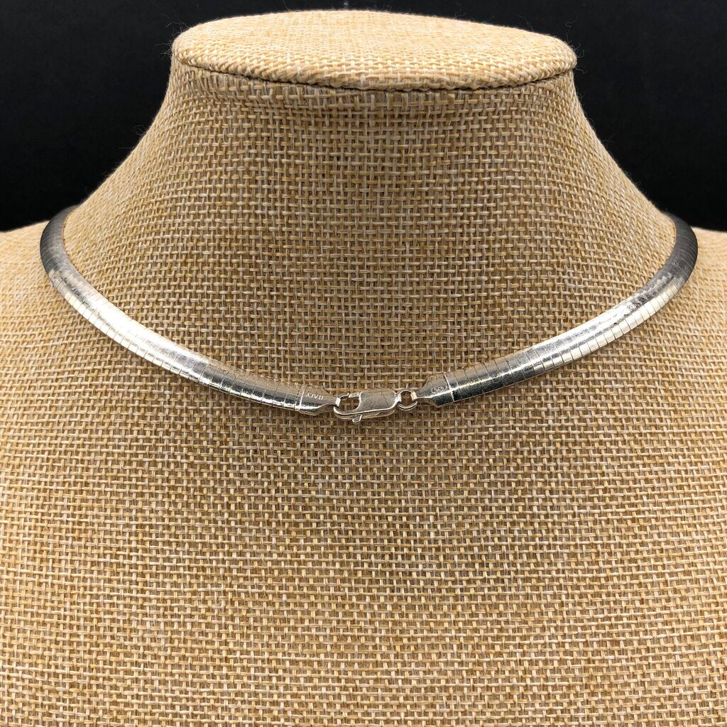 925 Sterling Silver White Buffalo Turquoise & Obsidian Pendant Necklace /b