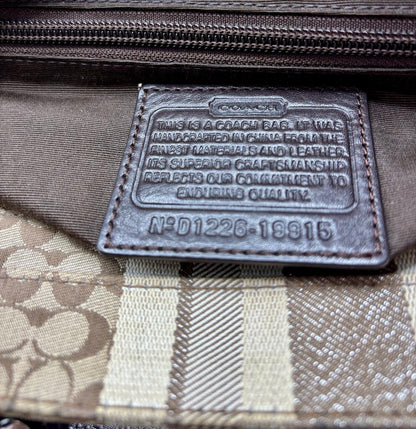 Coach Legacy Carryall Bag Heritage Stripe /j