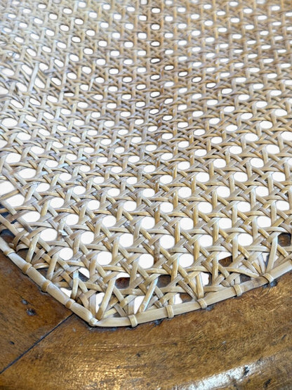 VTG Honey Colored Rattan Rocker