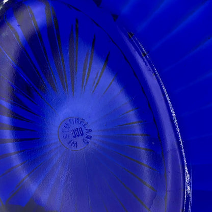 Westmoreland Cobalt Blue glass Nesting Hen Covered Dish /b