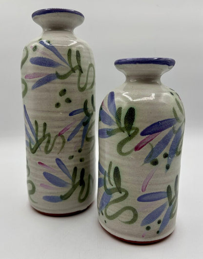 Pr of Vases by Georgia Starr Newman of The Pottery Garden /j