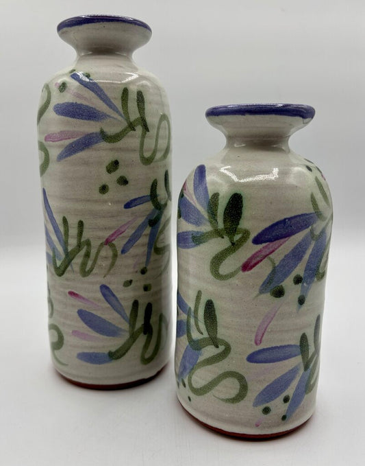 Pr of Vases by Georgia Starr Newman of The Pottery Garden /j