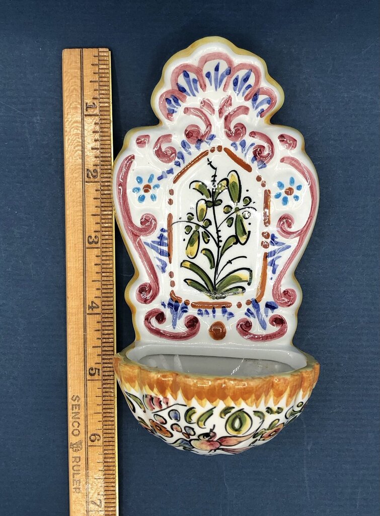 Portugal Ceramics De Coimbra Small Water Font /b