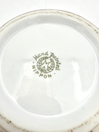 Antique Nippon Morimura Creamer and Sugar Urn