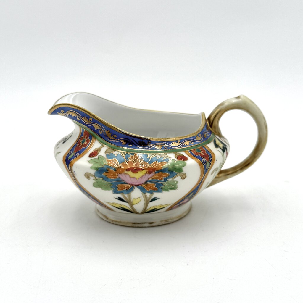 Antique Nippon Morimura Creamer and Sugar Urn