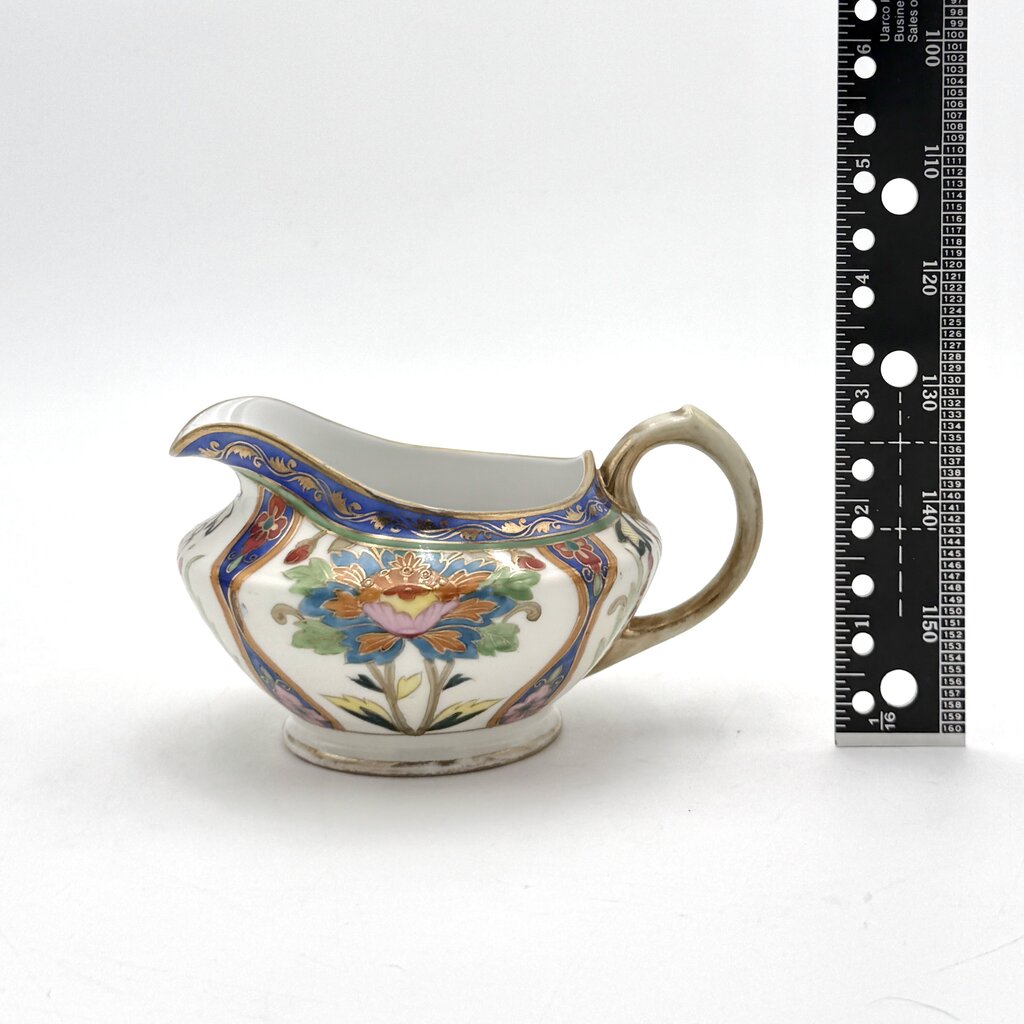 Antique Nippon Morimura Creamer and Sugar Urn