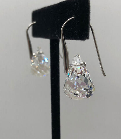 2pr Swarovski Crystal Drop Earrings/ Lunar & Bella /b
