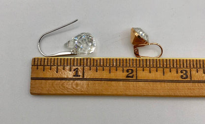 2pr Swarovski Crystal Drop Earrings/ Lunar & Bella /b