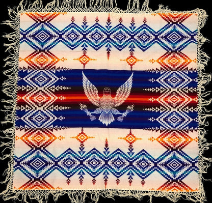 Pendleton Woolen Mills Beaver State Eagle Indian Robe/ Shawl /b