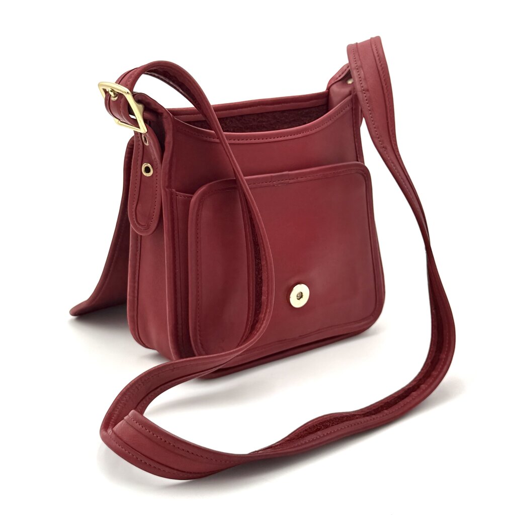 VTG Coach Studio Red Legacy Bag (HAS WEAR)