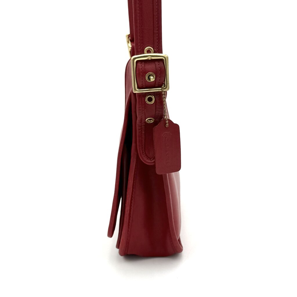 VTG Coach Studio Red Legacy Bag (HAS WEAR)