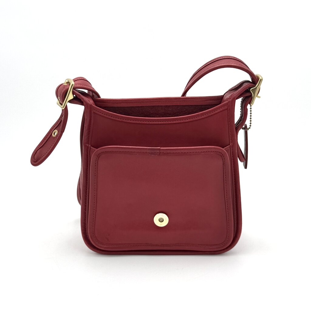 VTG Coach Studio Red Legacy Bag (HAS WEAR)