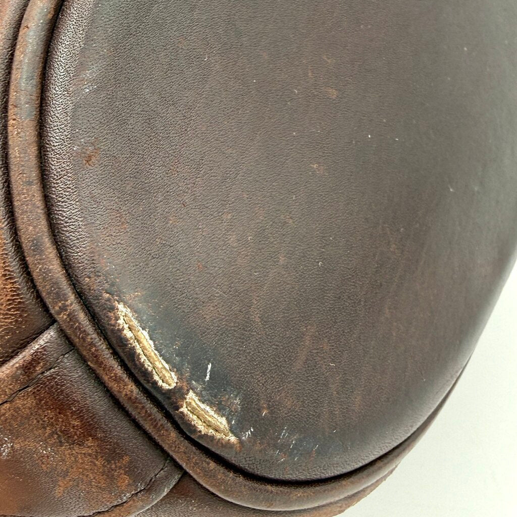 VTG Coach Flip Fletcher Dark Brown Crossbody Bag (HAS WEAR)