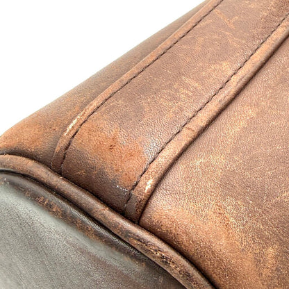 VTG Coach Flip Fletcher Dark Brown Crossbody Bag (HAS WEAR)
