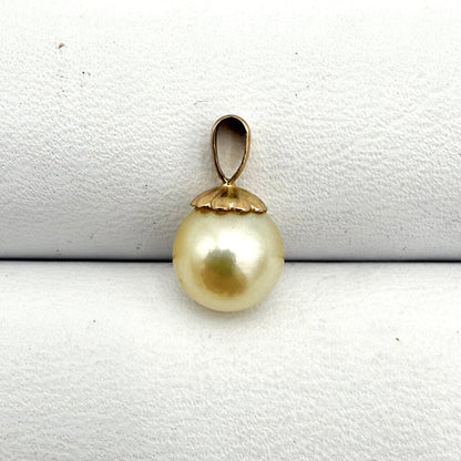 14k Gold Box Chain with Two 14k Sailboat Pendants and Fresh Water Pearl Pendant