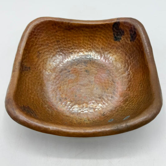 Vintage Hand Hammered 7” Copper Bowl Made in Mexico /cb