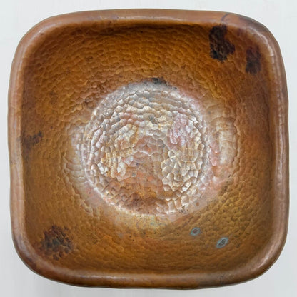 Vintage Hand Hammered 7” Copper Bowl Made in Mexico /cb