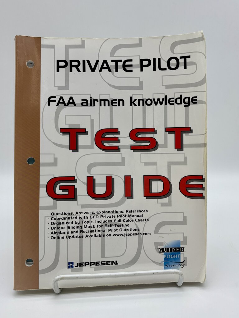 Set of Private Pilot Handbooks, Study Guide,Test Guide, Aeronautical Charts, etc. /j