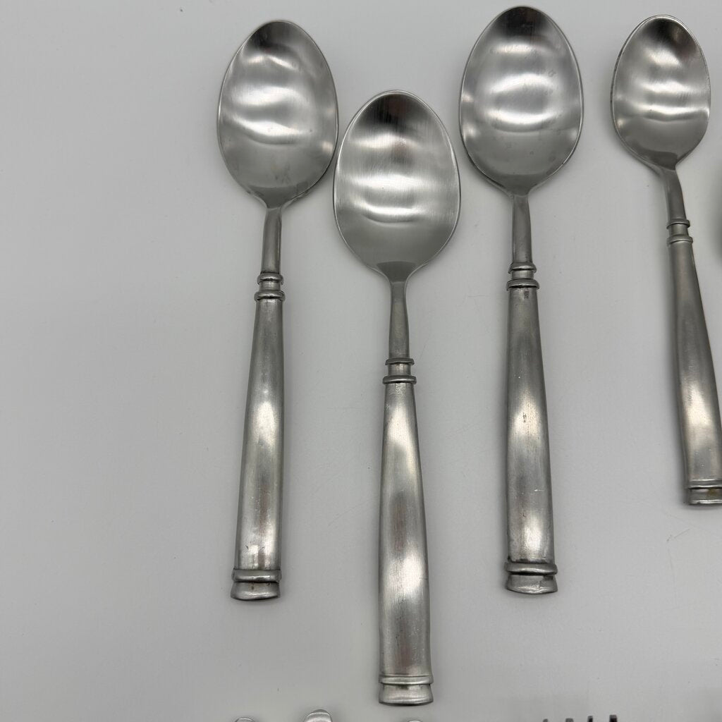 Hampton Silversmiths Avignon 1 Satin Sainless Flatware 20 Piece Lot /cb