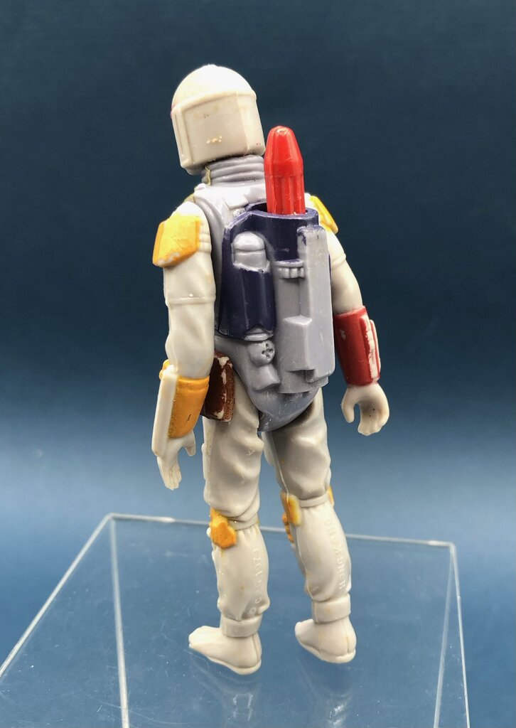 1979 Star Wars Boba Fett Gray/ Blue Figure Hong Kong /b