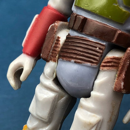 1979 Star Wars Boba Fett Gray/ Blue Figure Hong Kong /b
