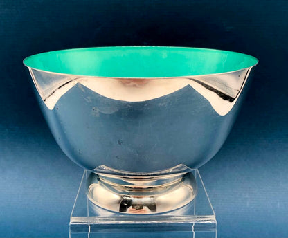 Towle #46 Turquoise Enameled Sterling Silver Bowl /b