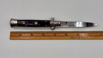 Lot of 3 Switchblade Knives 2 VTG.Italian Style & 1 Stainless /j