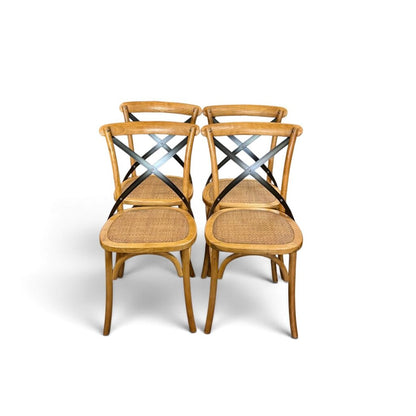 Marble Slate Round Dinning Table And 4 Chairs