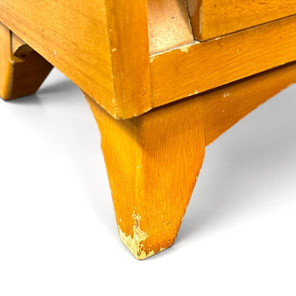 Tri-Bond Furniture Oak 2 Drawer Nightstand