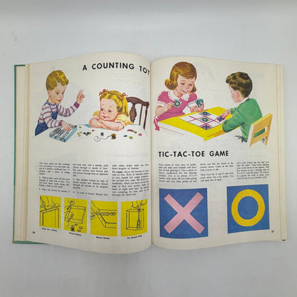 Vintage 1953 McCall’s Giant Golden Make-It Book Children Activity Hardcover Book /cb
