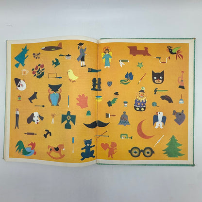 Vintage 1953 McCall’s Giant Golden Make-It Book Children Activity Hardcover Book /cb