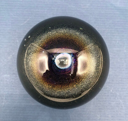 1990 Signed Robert Eickholt Dichroic Veil Fountain Paperweight /b