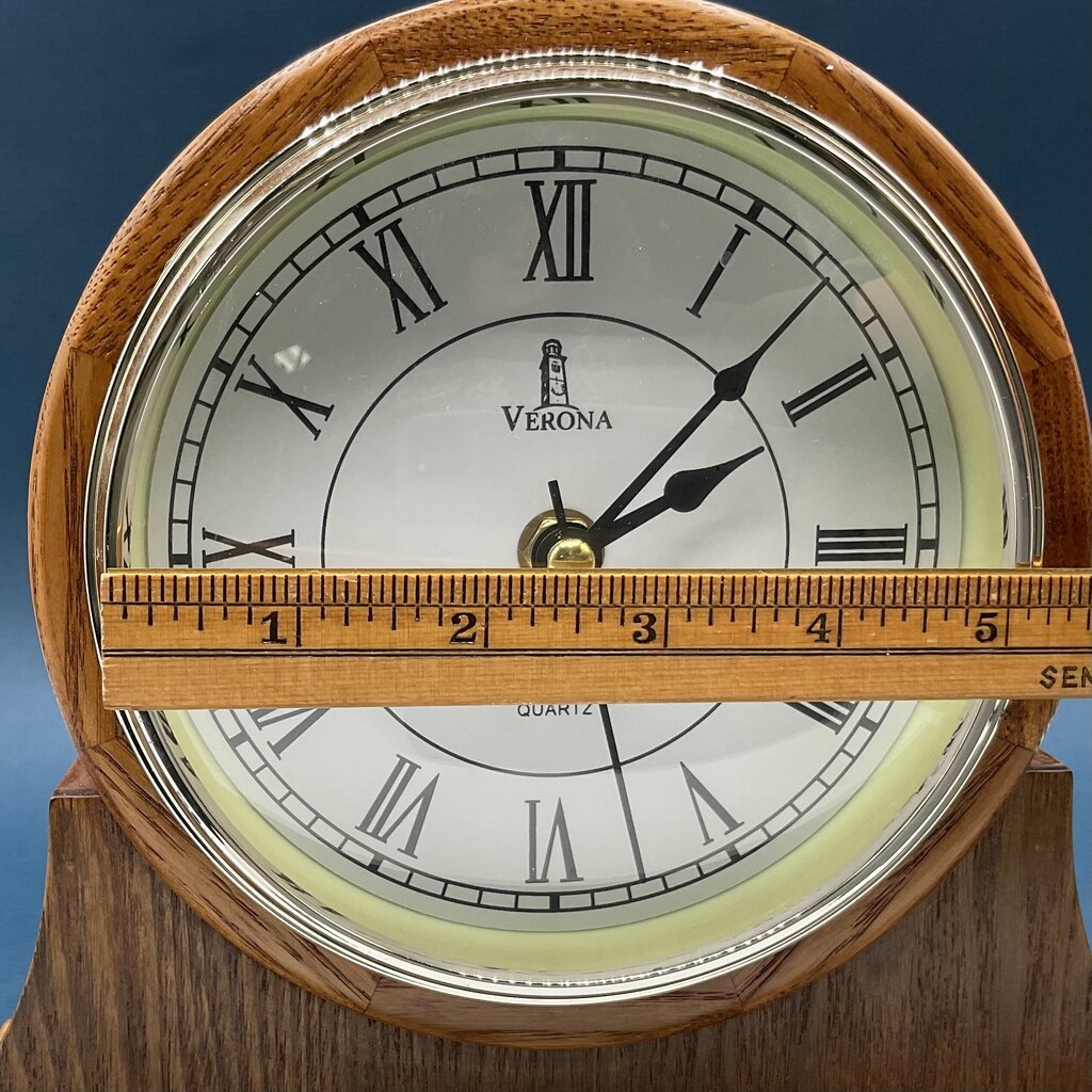 Verona Lovely Home Essentials Decorative Wooden Roman Numeral Analog Clock /f