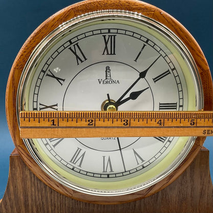 Verona Lovely Home Essentials Decorative Wooden Roman Numeral Analog Clock /f
