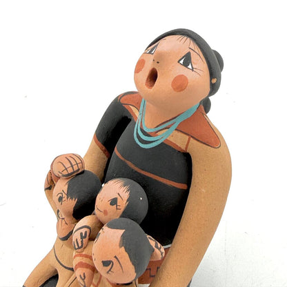 Mary Lucero American Storyteller Terracotta Figurine