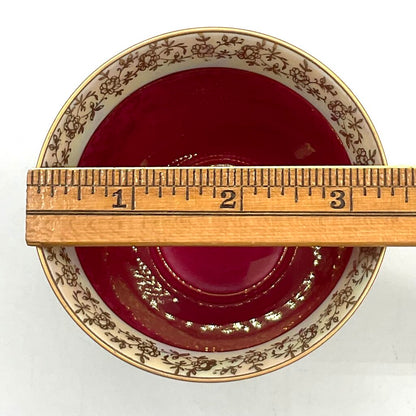 Antique Gerold Porzellan Teacup and Saucer with Dessert Plate /f
